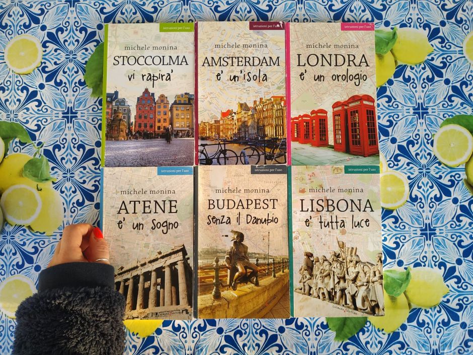 Collana di libri che parla di città europee